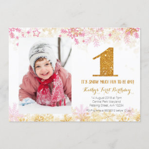 Il neige beaucoup de plaisir d'être une invitation