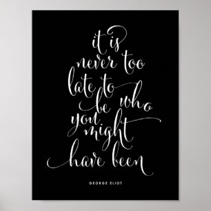 Il n'est jamais trop tard pour être toi   Poster n