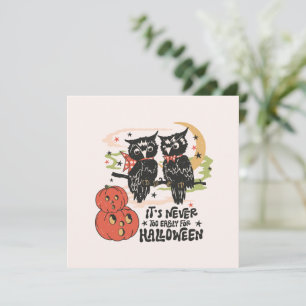 Il n'est jamais trop tôt pour Halloween