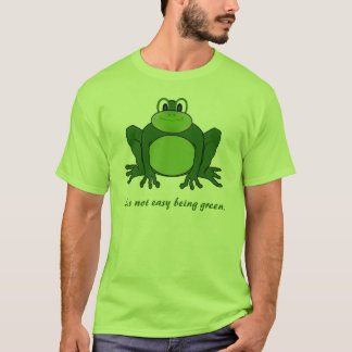 Il n'est pas être facile vert - T-shirt de
