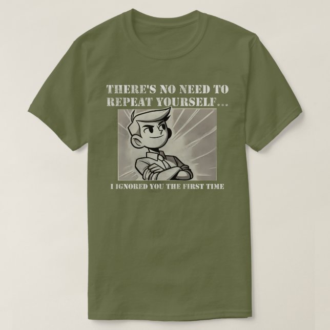 IL N'EST PAS NÉCESSAIRE DE REMPLACER TSHIRT (Design devant)