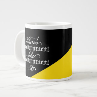Il n'y a pas de gouvernement de jumbo Mug