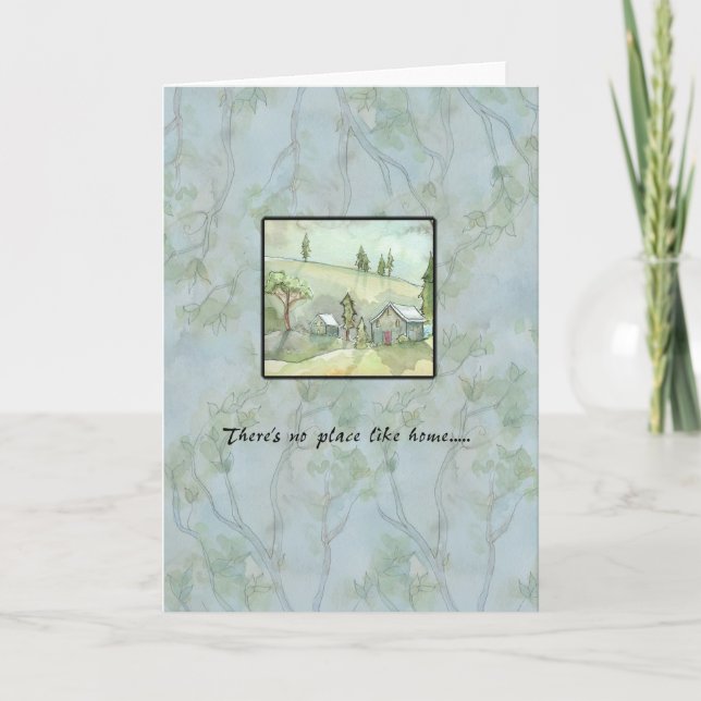 Il n'y a pas d'endroit comme la maison Carte de Ch (Devant)