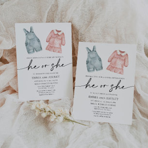 Il ou elle habille Genre Reveillez Invitation