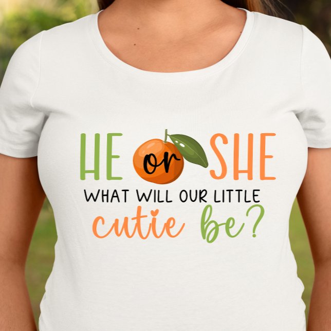 Il Ou Elle, T-shirt Little Cutie Gender Reveal (Créateur téléchargé)