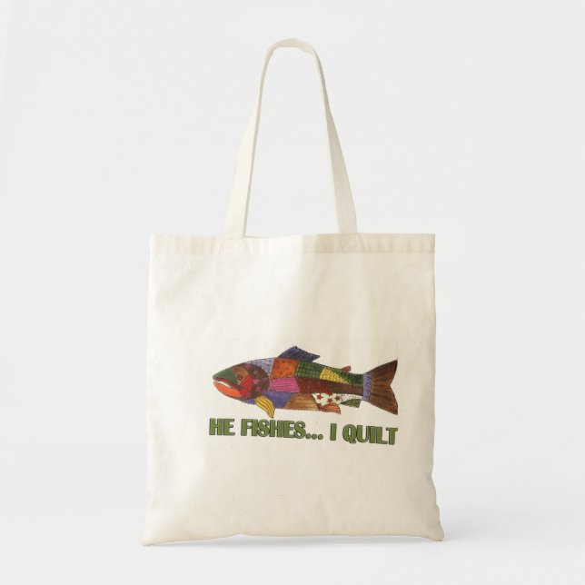 Il pêche le sac fourre-tout à édredon d'I (Devant)