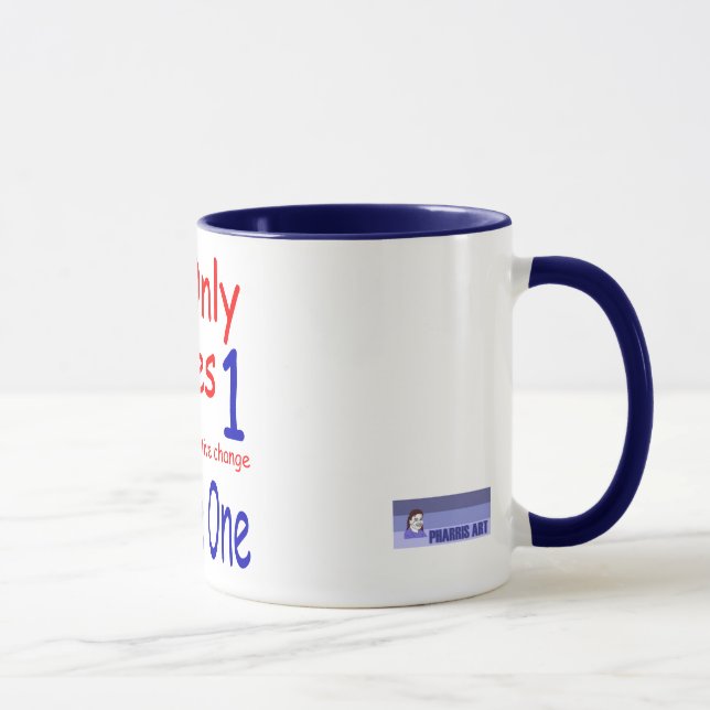 Il prend seulement une tasse de sonnerie (Droite)