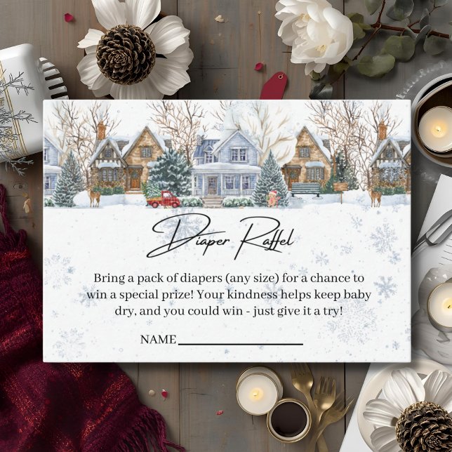 Il prend une carte de boîtier de Baby shower Villa (Créateur téléchargé)