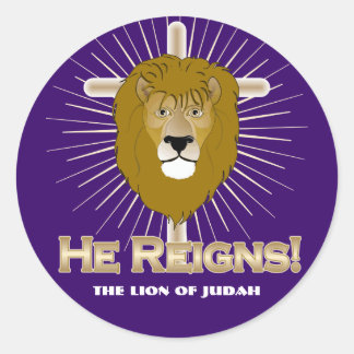 Il règne ! Le Lion de Juda STICKERS