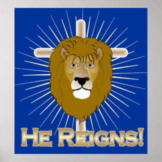 Il règne LION de JUDAH POSTER