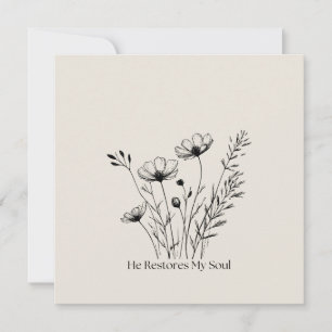 Il Restaure Mon Âme Conception Minimaliste