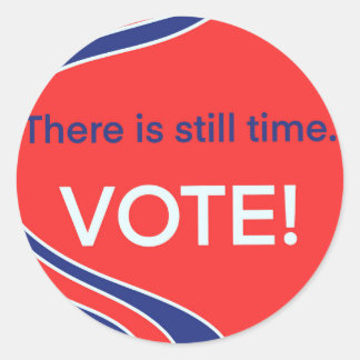 Il reste du temps- vote autocollant