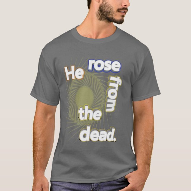 Il Rose du T-shirt mort (Devant)