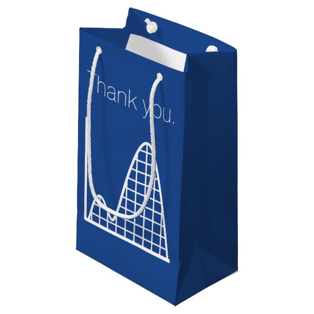 Il s'ajoute dans le sac cadeau bleu (Devant Angle)