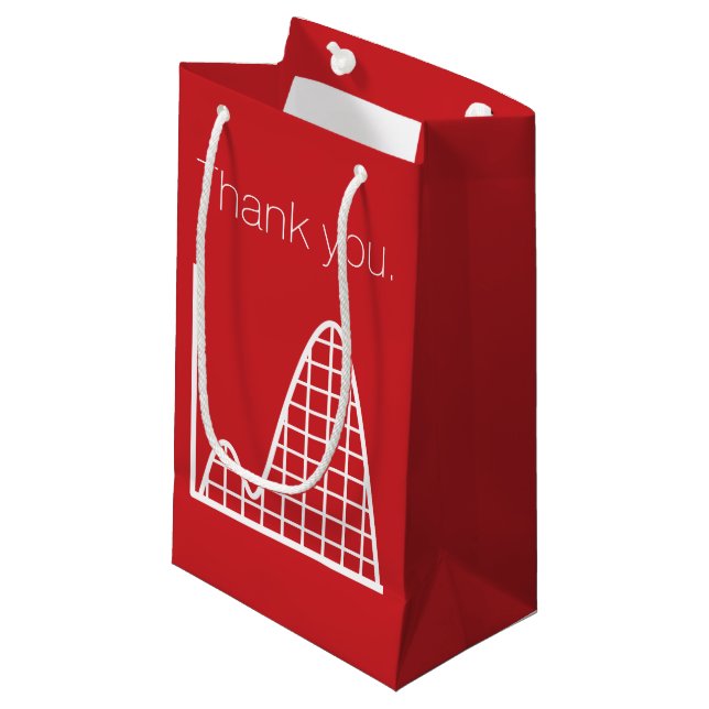Il s'ajoute dans le sac cadeau cerise (Devant Angle)
