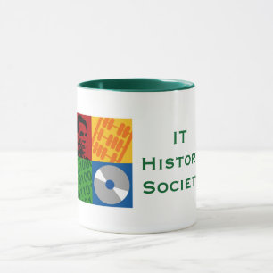 IL société 11oz d'histoire. tasse (logo original