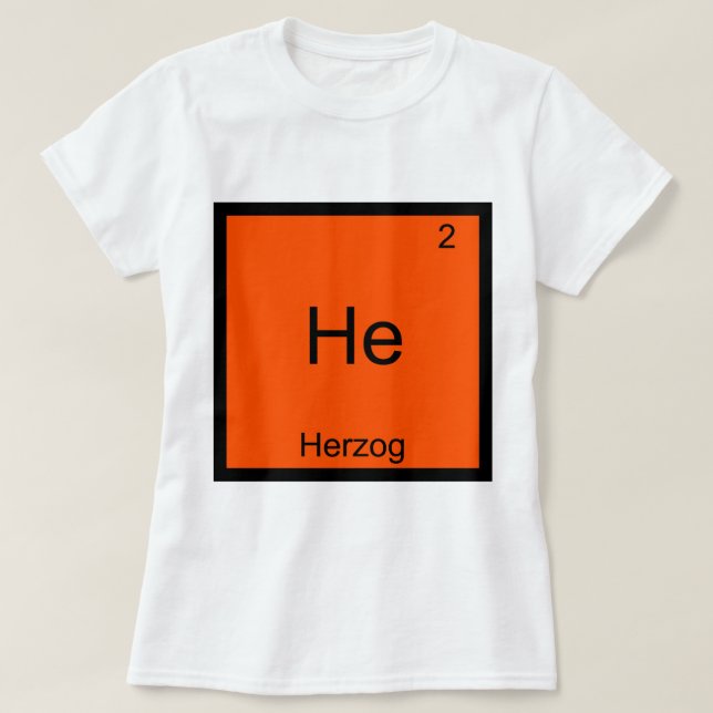 Il - T-shirt drôle de symbole d'élément de chimie (Design devant)