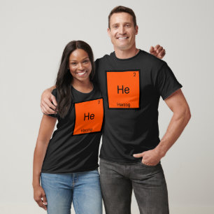 Il - T-Shirt Herzog Funny Chemistry Element Symbol