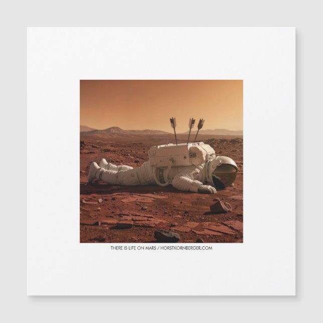 IL Y A DE LA VIE SUR MARS  (Devant)