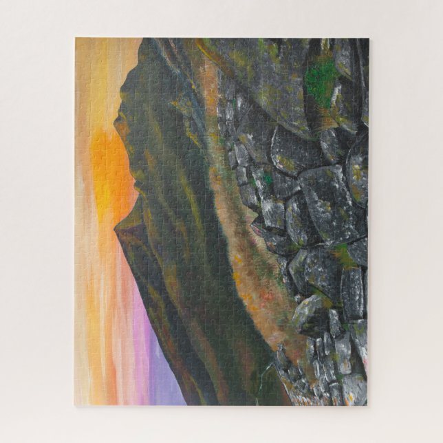 Il y a du feu dans le puzzle du ciel (Vertical)