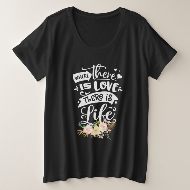 Il Y A L'Amour Il Y A La Vie (Design devant)