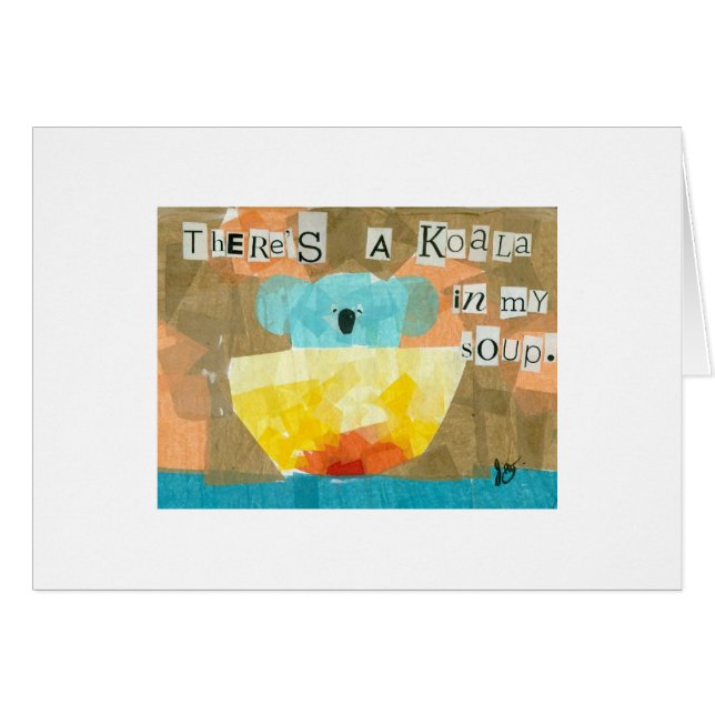 Il y a un koala en ma soupe (Devant horizontal)