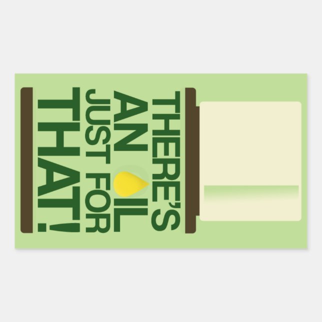 Il y a un Sticker à huile (Devant)