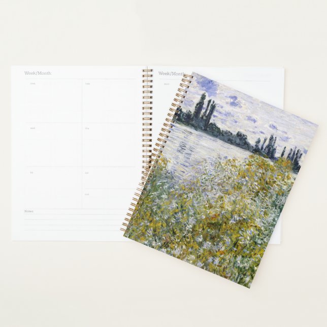 Île aux fleurs près de Vétheuil, Claude Monet (Devant avec enveloppe)