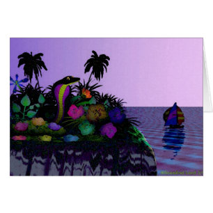 Île de carte de Naja