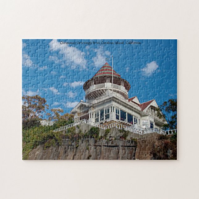 Île de Catalina  Californie. Puzzle (Horizontal)