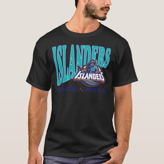 île de hockey pêcheur classique T-shirt (Devant)