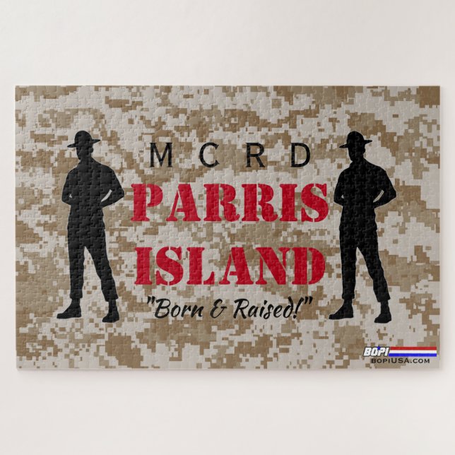 Île de Parris "soutenue et augmentée !" puzzle (Horizontal)