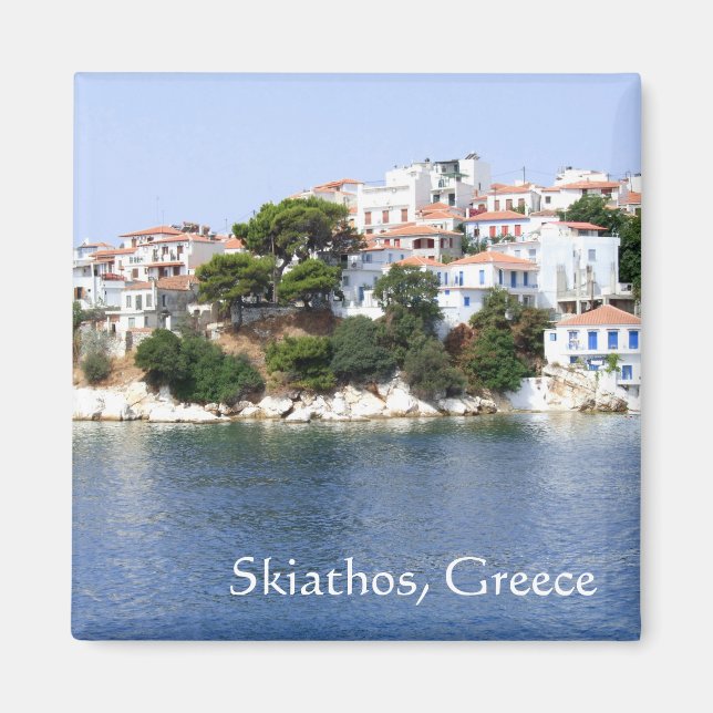 Île de Skiathos, Grèce Magnet (Devant)