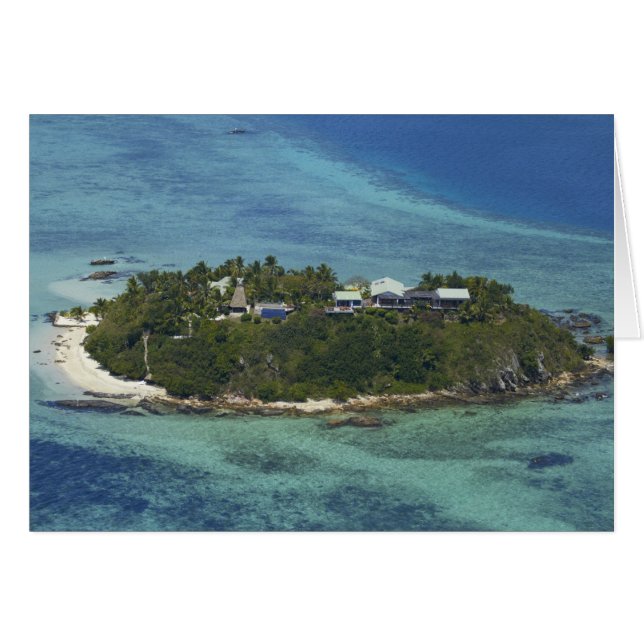 Île de Wadigi, îles Mamanuca, Fidji (Devant horizontal)