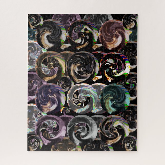 Île des chiens, puzzle 0339 de 520 morceaux (Vertical)