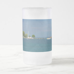 Île du port de Mackinac Mug givrée