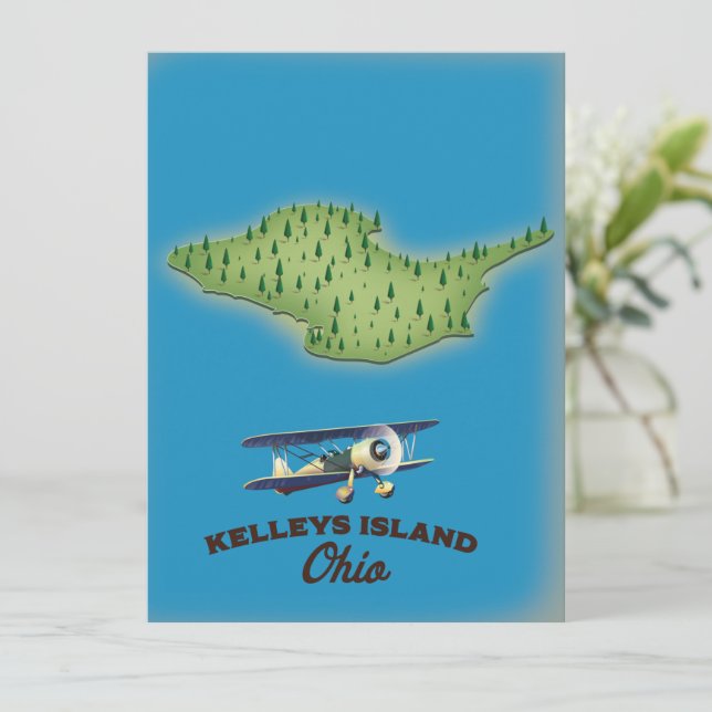 Île Kelleys Ohio (Debout devant)