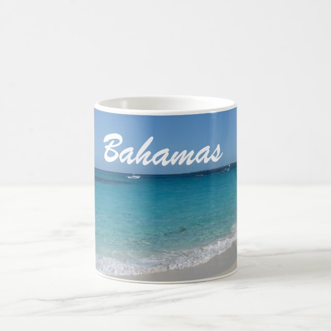 Île paradis Bahamas Mug (Centre)