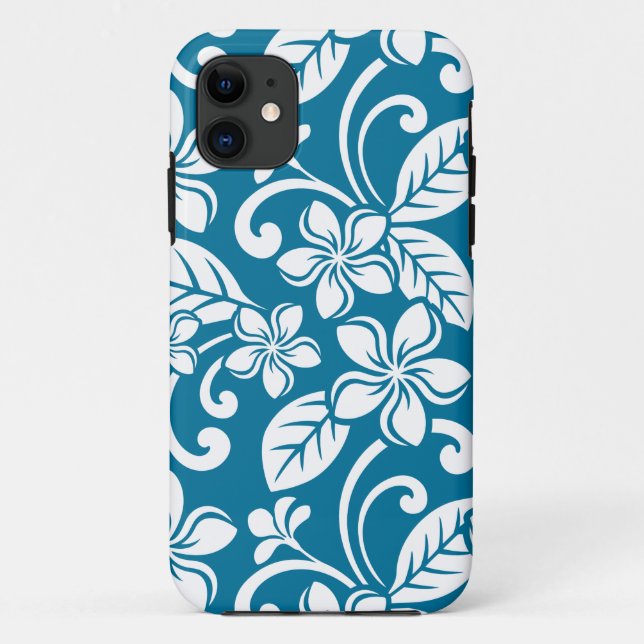 ÎLE PLUMERIA (CARAÏBES BLEU)iPhone / coque ipad (Dos)