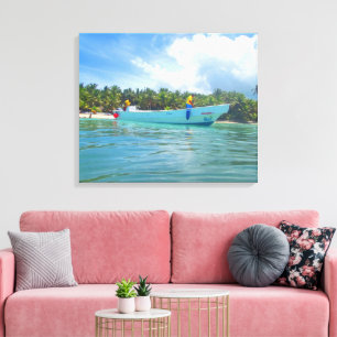 ÎLE SAONA #2 SUR TOILE     20 "x 16"