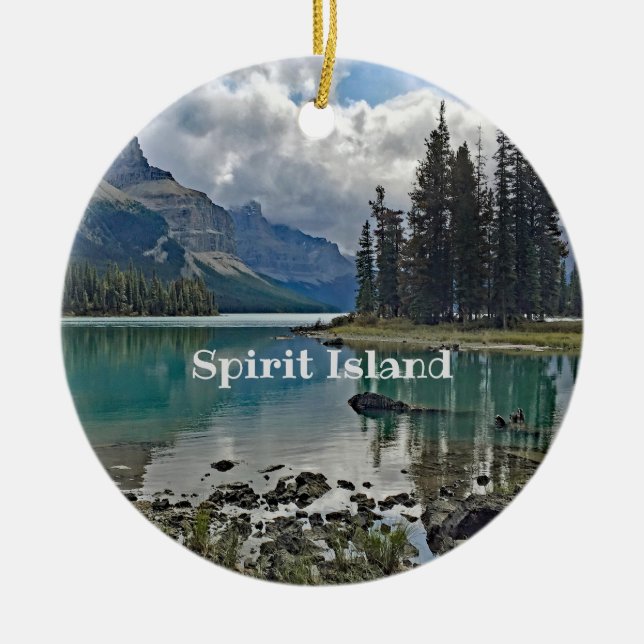 Île Spirit Parc national Jasper Ornement (Devant)