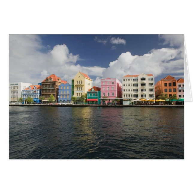 Îles ABC, CURAÇAO, Willemstad: Front de mer (Devant horizontal)