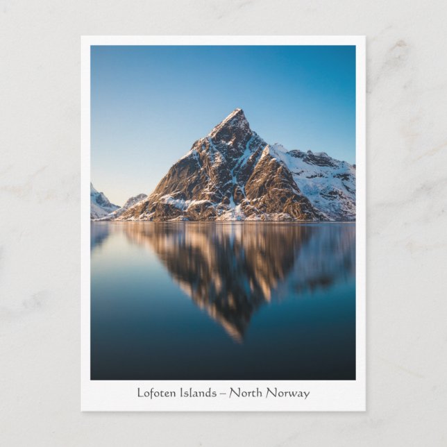 Îles Lofoten Norvège Carte postale (Devant)