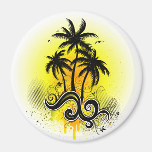 Îles tropicales 3 Magnet