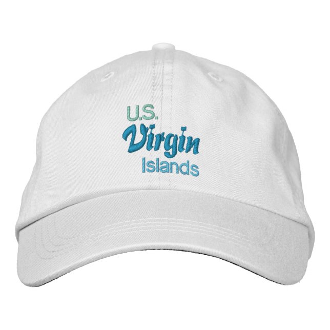 ÎLES VIRGIN 2 casquettes (Devant)