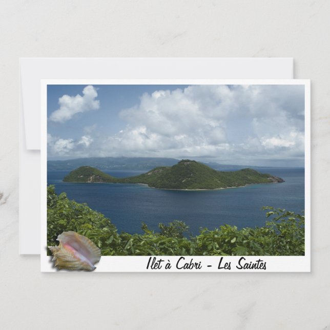 Ilet à  cabri- Les Saintes- Guadeloupes (Devant)