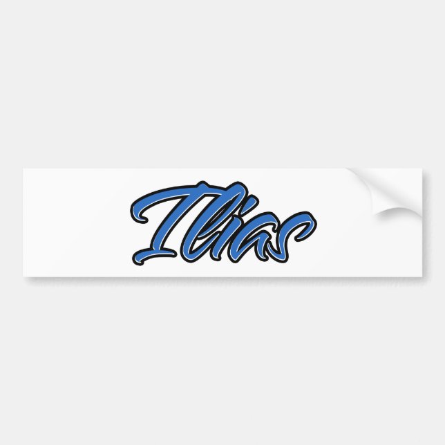 Ilia Blue Autocollants (Devant)