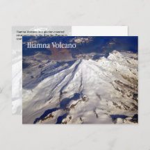 Iliamna Volcano, Gamme Aléoutienne, AK - carte pos