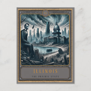 Illinois Carte postale Art gothique