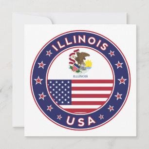 Illinois, t-shirt Illinois, autocollant Illinois,